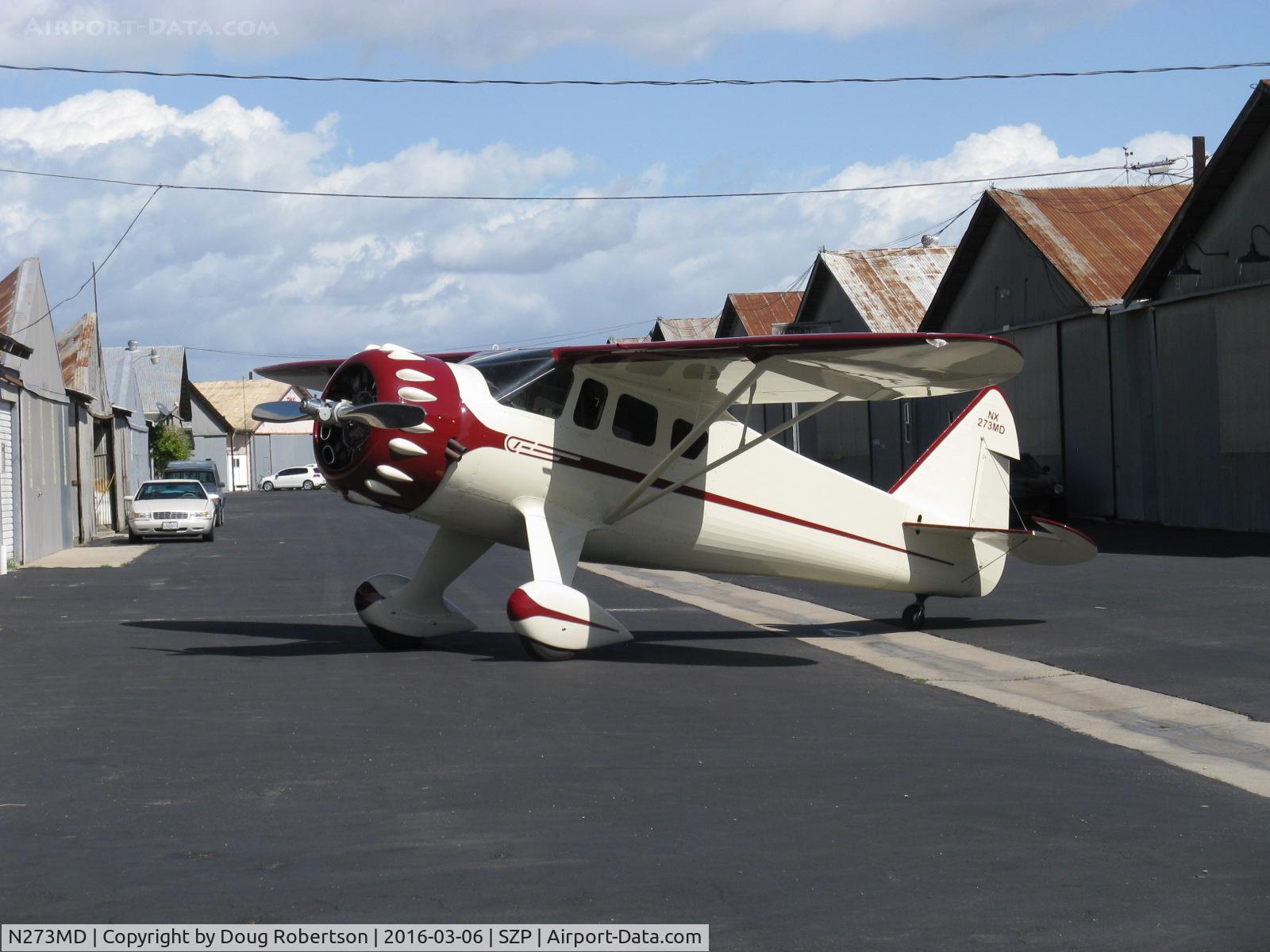 N273MD, 2008 Dickenson Howard DGA-21 (Replicate) C/N 001, 2008 Dickenson Howard DGA-21 