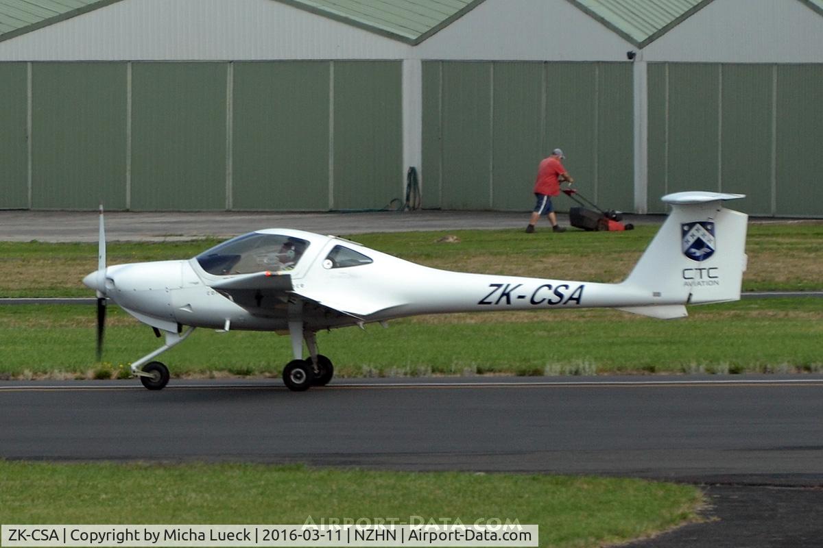 ZK-CSA, 2003 Diamond DA-20-C1 Eclipse C/N C0216, At Hamilton