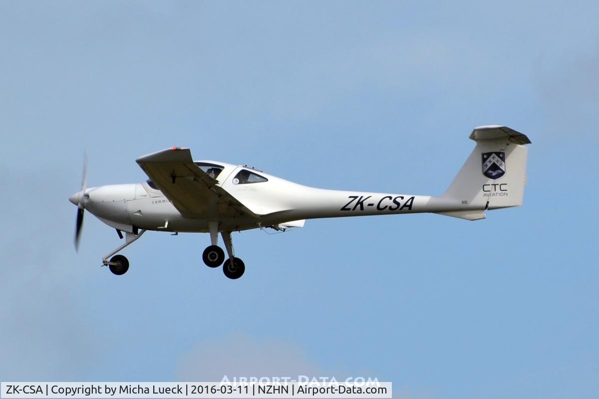 ZK-CSA, 2003 Diamond DA-20-C1 Eclipse C/N C0216, At Hamilton