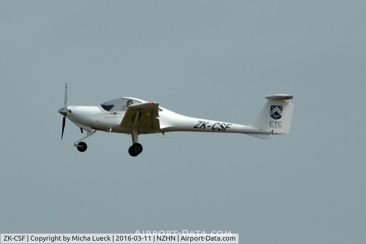 ZK-CSF, Diamond DA-20-C1 Eclipse C/N C0320, At Hamilton