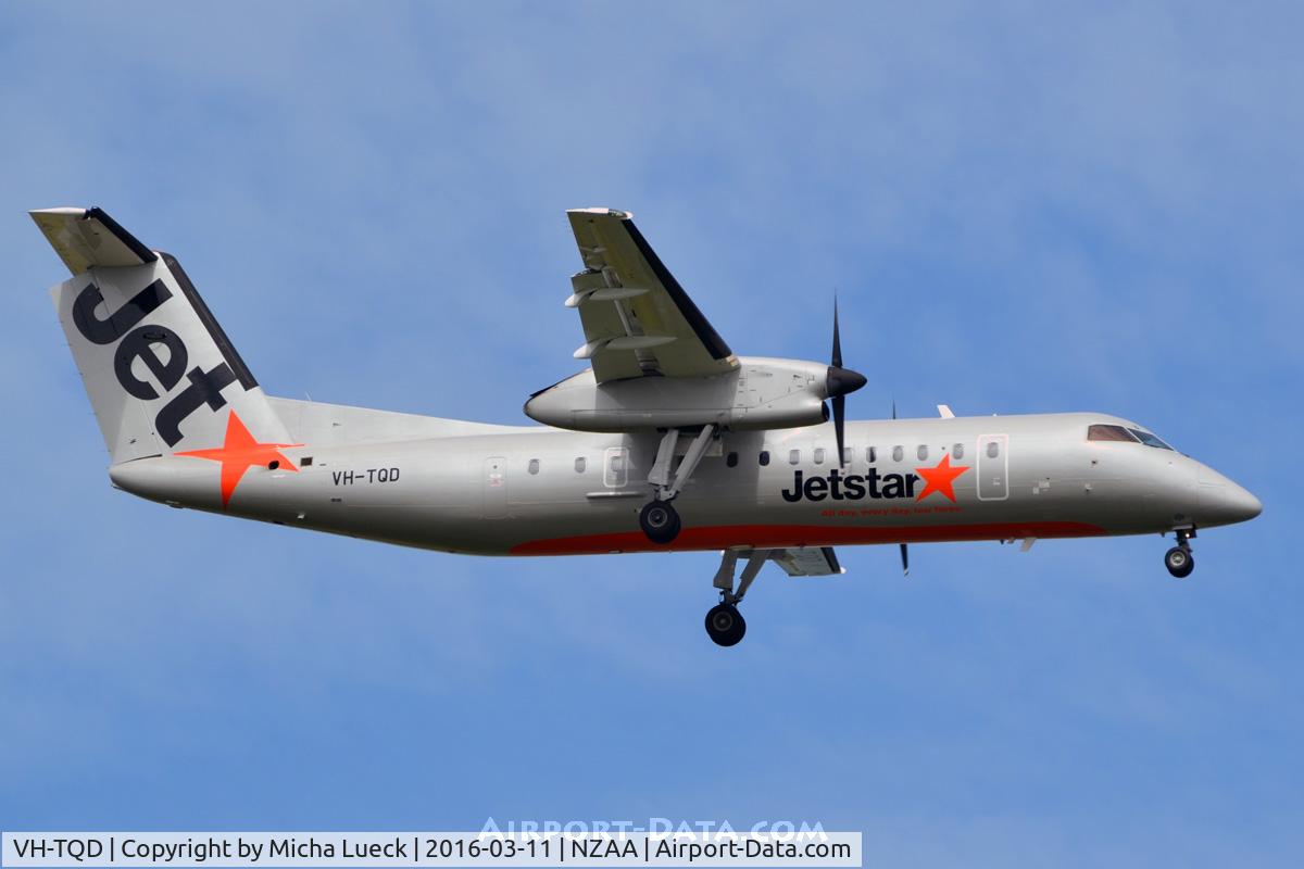VH-TQD, 2004 De Havilland Canada DHC-8-315 Dash 8 C/N 598, At Auckland