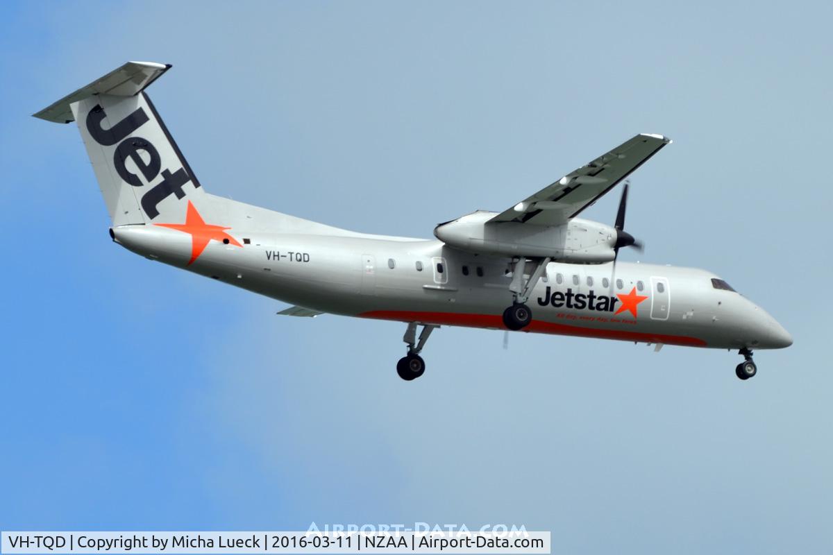 VH-TQD, 2004 De Havilland Canada DHC-8-315 Dash 8 C/N 598, At Auckland