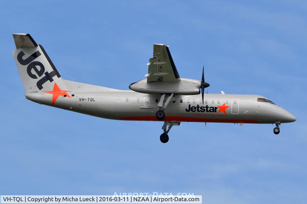 VH-TQL, 2004 De Havilland Canada DHC-8-315Q Dash 8 C/N 603, At Auckland