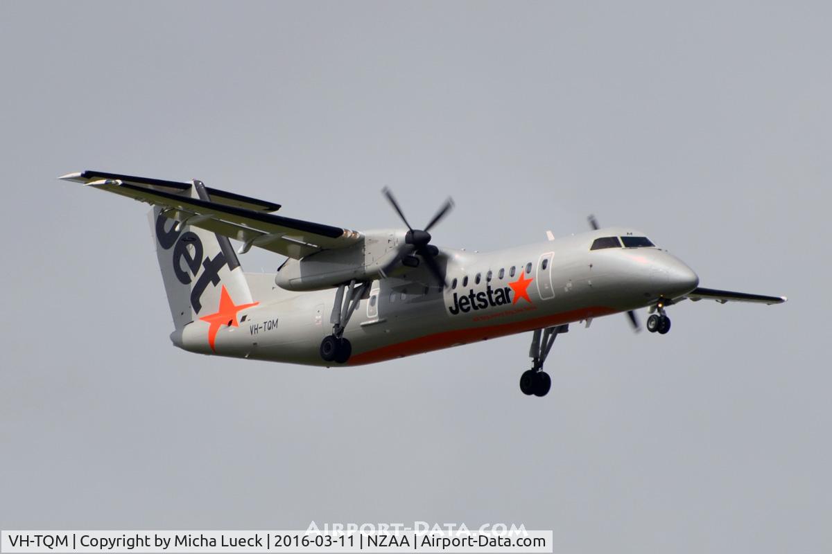 VH-TQM, 2004 De Havilland Canada DHC-8-315Q Dash 8 C/N 604, At Auckland
