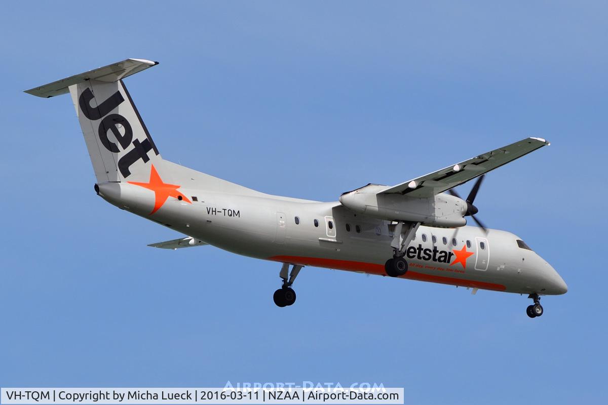 VH-TQM, 2004 De Havilland Canada DHC-8-315Q Dash 8 C/N 604, At Auckland