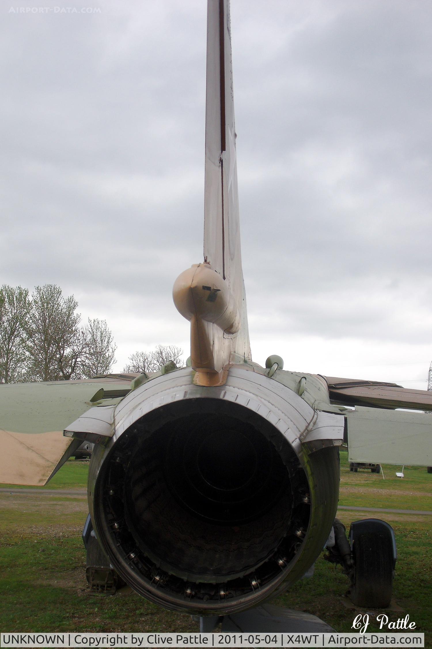UNKNOWN, Unknown Unknown C/N Unknown, Preserved at the Newark Air Museum, Winthorpe, Nottinghamshire. X4WT