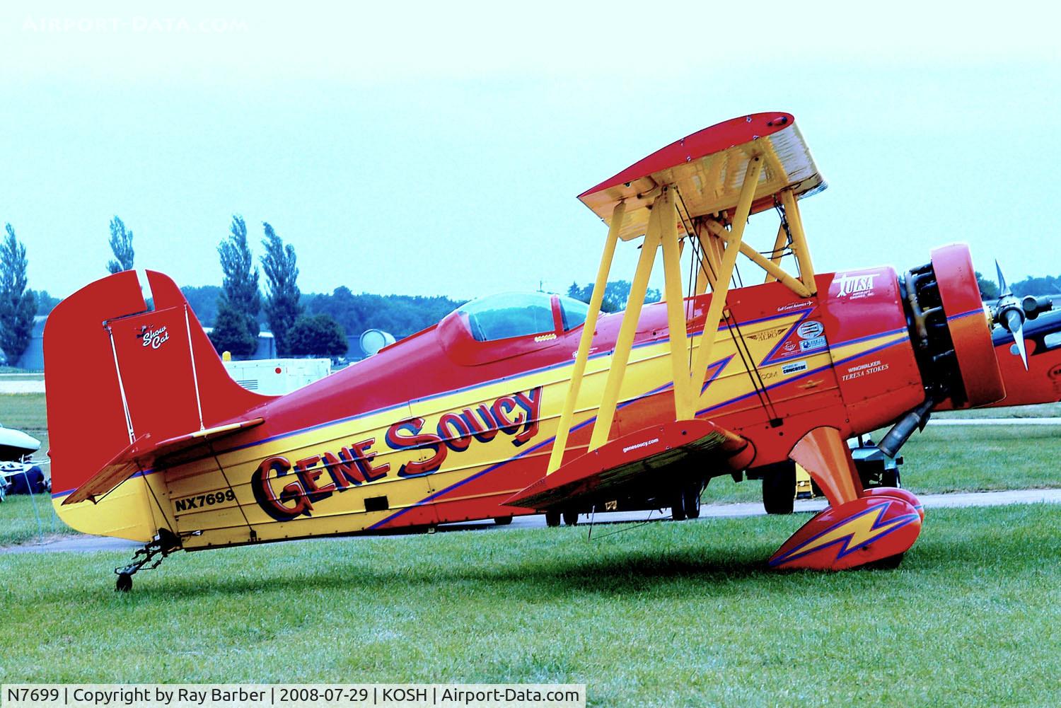 N7699, 1972 Grumman G-164A Show Cat C/N 1004, Schweizer-Grumman G-164A Ag-Cat [1004] Oshkosh-Wittman Regional~N 29/07/2008