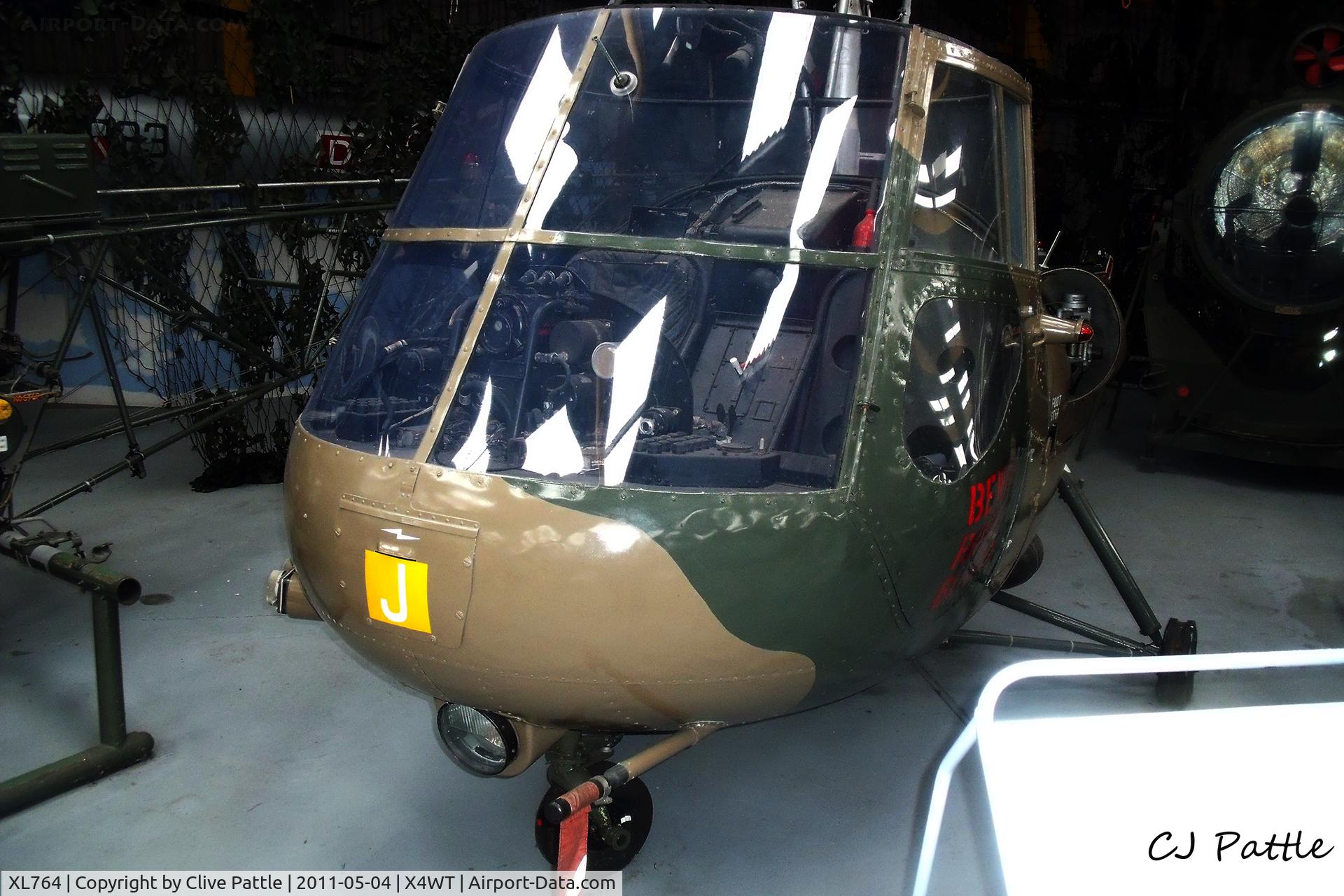 XL764, 1958 Saunders-Roe Skeeter AOP.12 C/N S2/5076, Preserved at the Newark Air Museum, Winthorpe, Nottinghamshire. X4WT