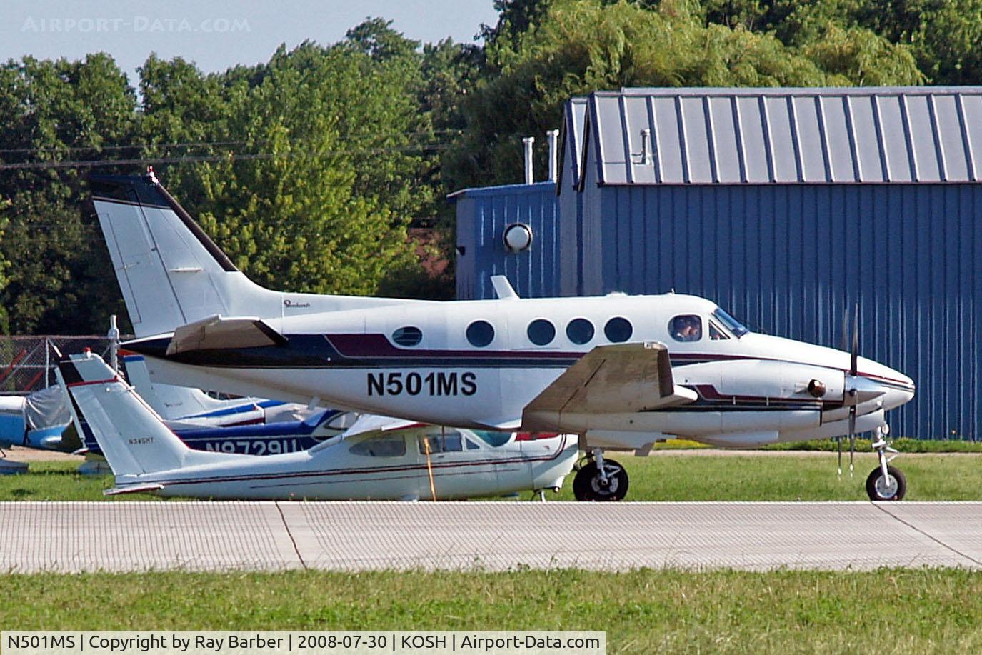 N501MS, 1974 Beech C90 King Air C/N LJ-626, Beech C90 King Air [LJ-626] Oshkosh-Wittman Regional~N 30/07/2008