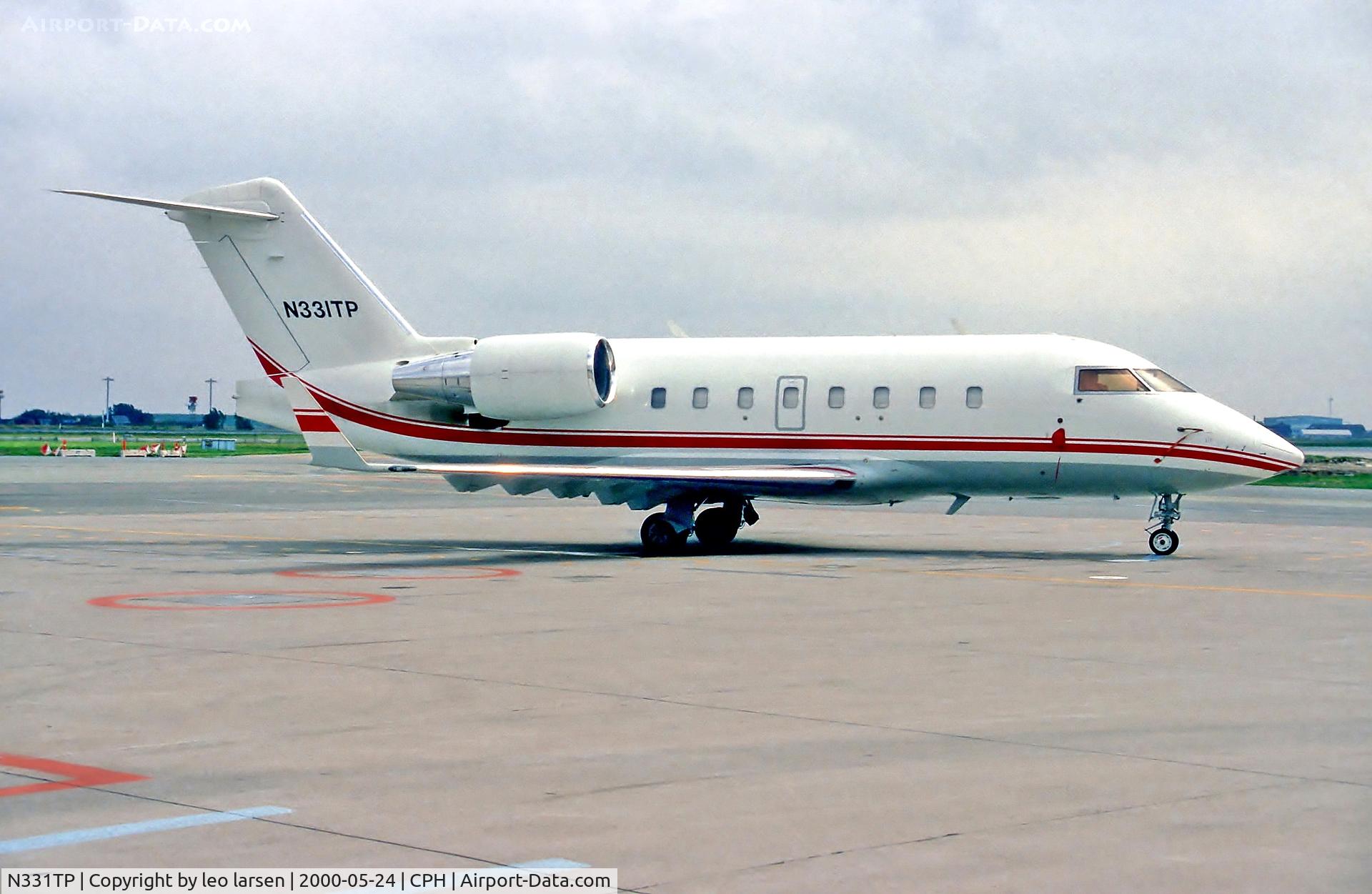 N331TP, 1997 Canadair Challenger 604 (CL-600-2B16) C/N 5350, Copenhagen 24.5.00