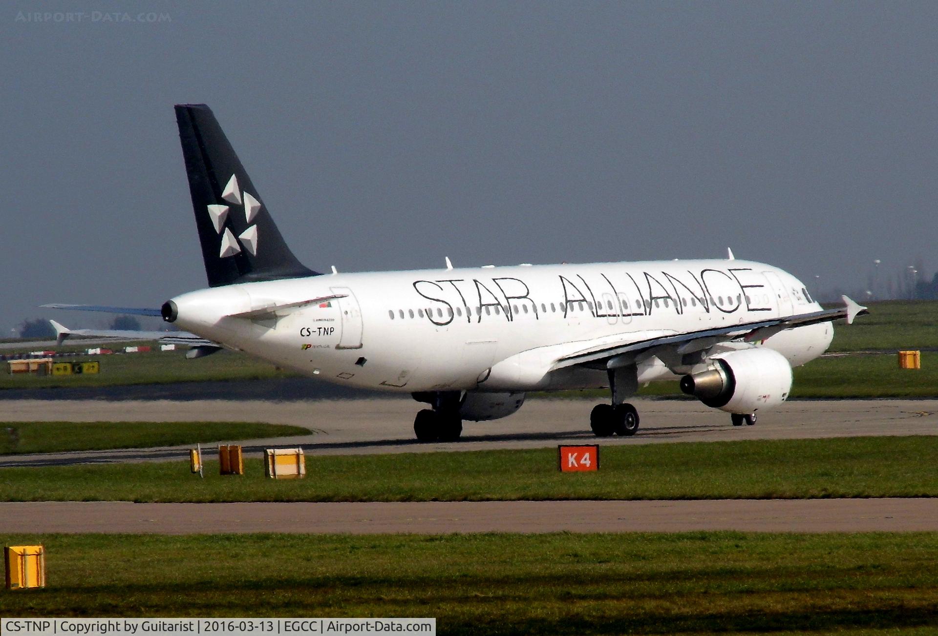 CS-TNP, 2004 Airbus A320-214 C/N 2178, At Manchester