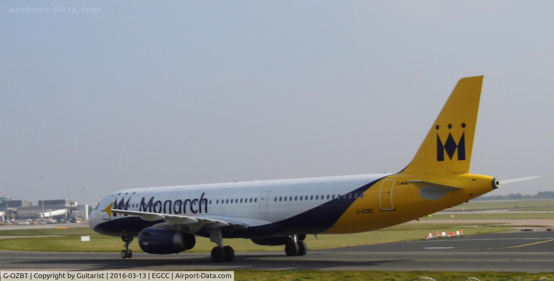 G-OZBT, 2008 Airbus A321-231 C/N 3546, At Manchester