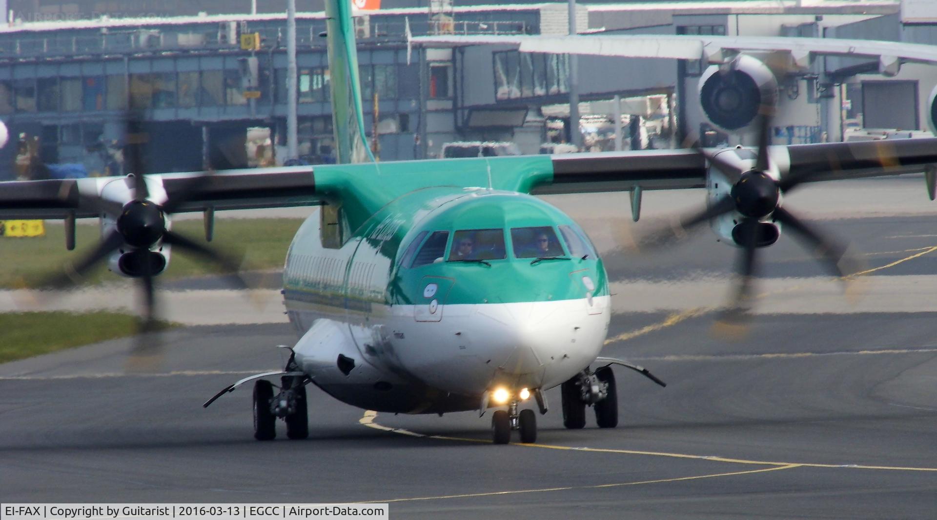 EI-FAX, 2013 ATR 72-600 (72-212A) C/N 1129, At Manchester