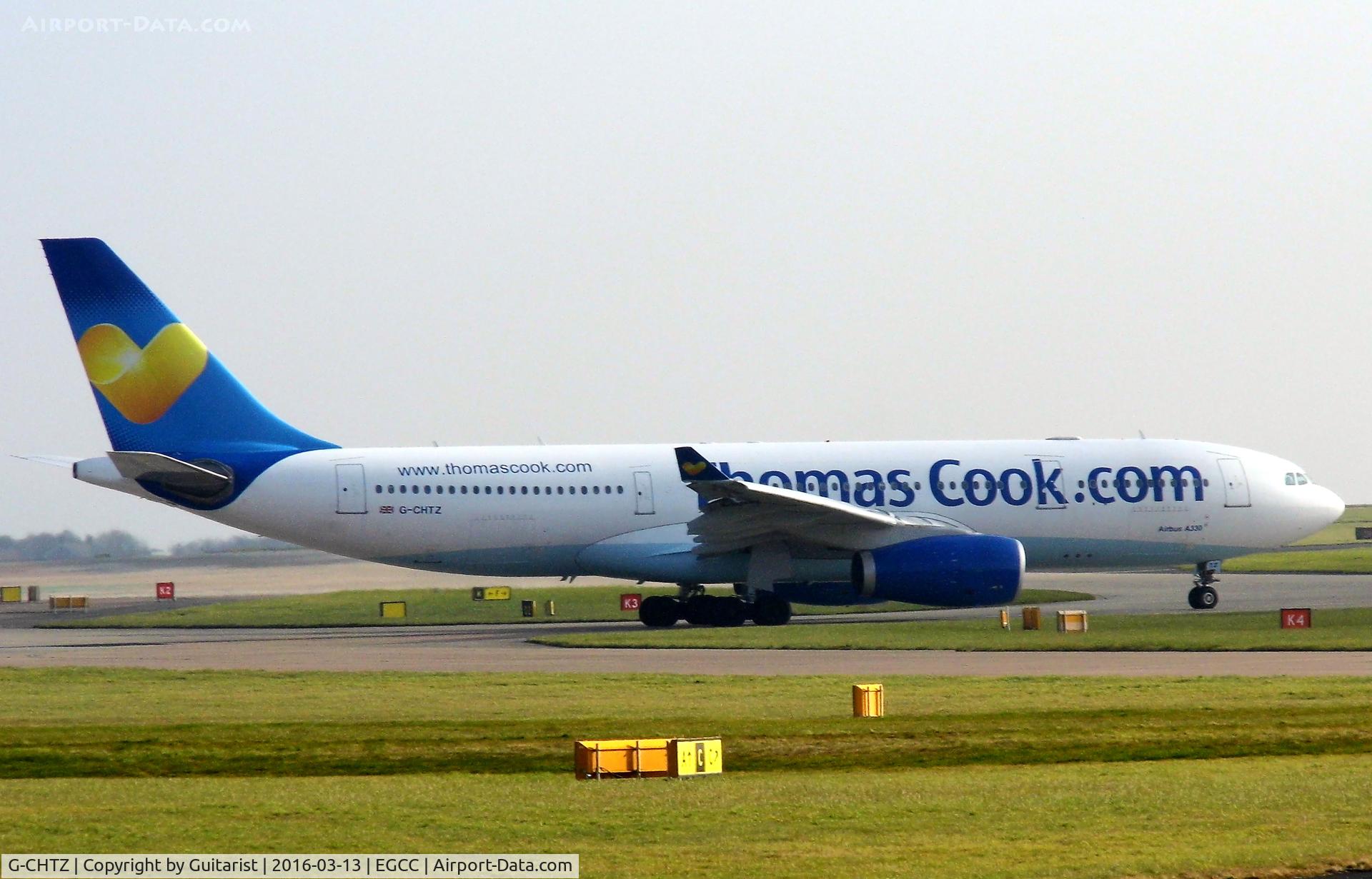 G-CHTZ, 2001 Airbus A330-243 C/N 398, At Manchester