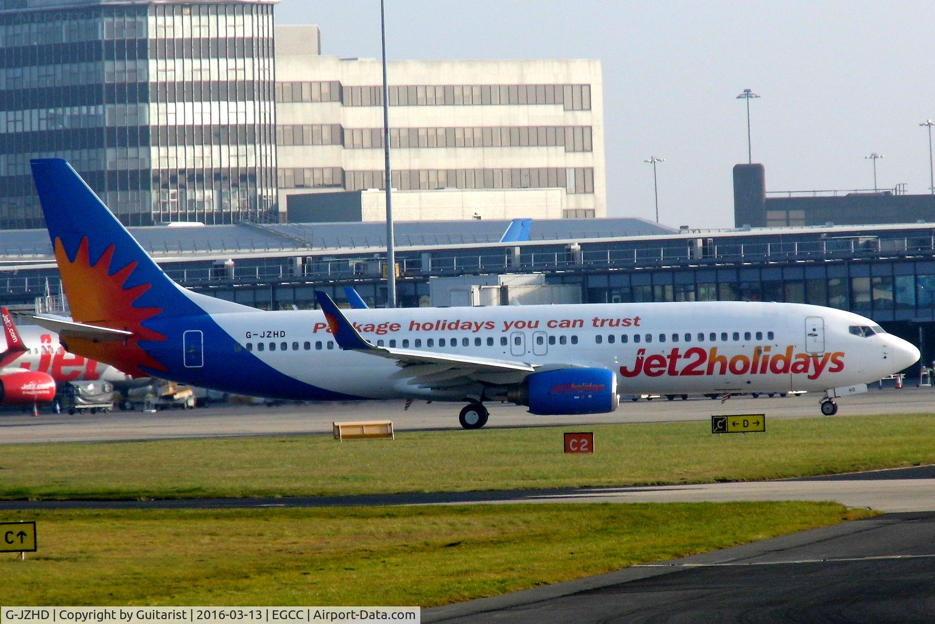G-JZHD, 2006 Boeing 737-808 C/N 34706, At Manchester
