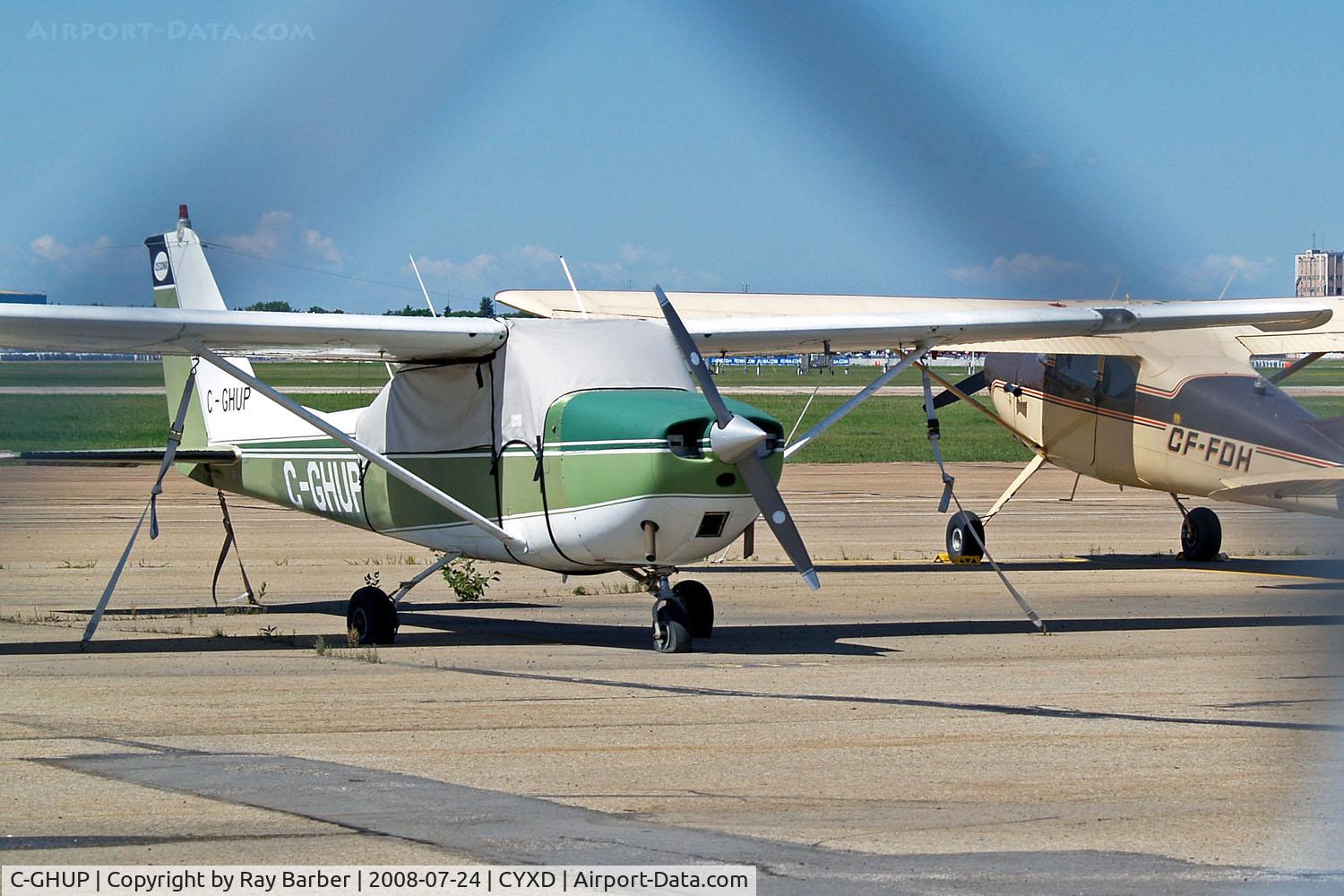 C-GHUP, 1966 Cessna 172G C/N 17254646, Cessna 172G Skyhawk [172-54646] Edmonton-City Centre Airport~C 24/07/2008. Taken through wire fence.