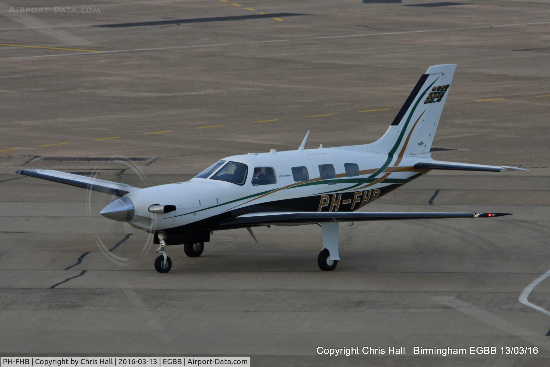 PH-FHB, 2006 Piper PA-46-500TP Malibu Meridian C/N 4697282, at Birmingham
