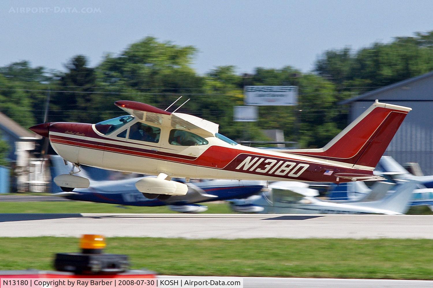 N13180, 1976 Cessna 177B Cardinal C/N 17702402, Cessna 177B Cardinal [177-02402] Oshkosh-Wittman Regional~N 30/07/2008