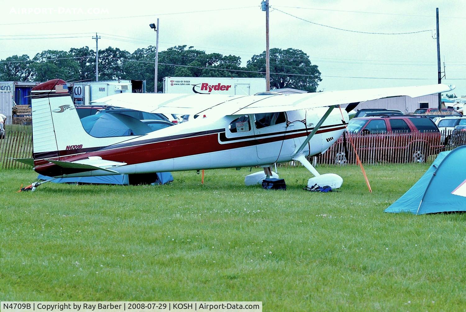 N4709B, 1955 Cessna 180 C/N 31607, Cessna 180 [31607] Oshkosh-Wittman Regional~N 29/07/2008