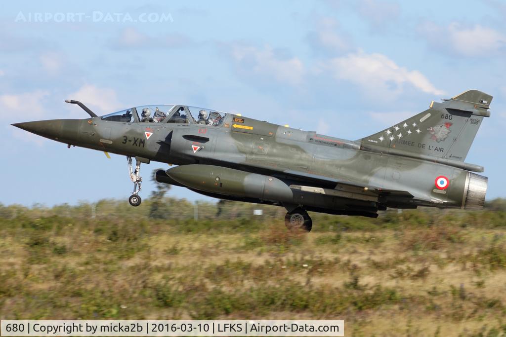 680, Dassault Mirage 2000D C/N 554, Landing