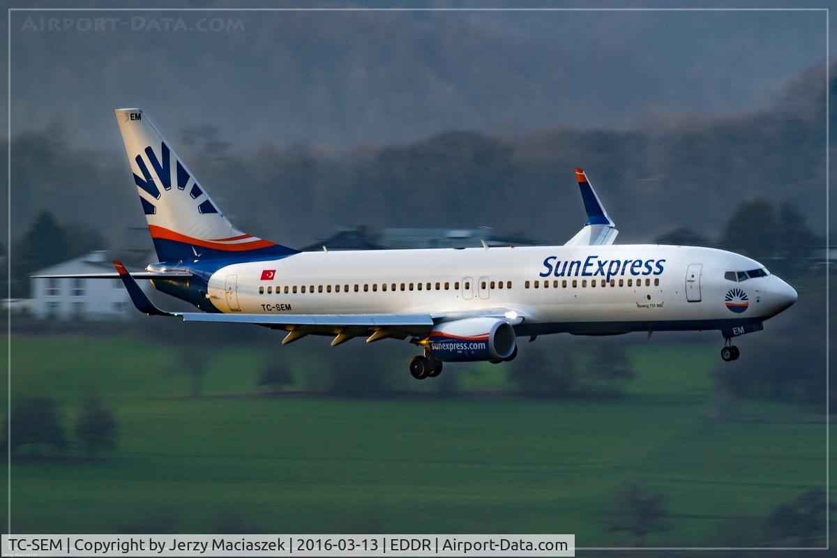 TC-SEM, 2015 Boeing 737-8HC C/N 61173, Boeing 737