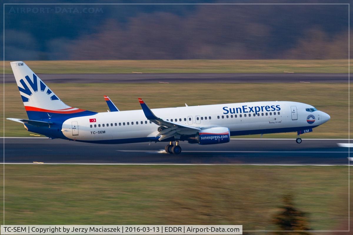 TC-SEM, 2015 Boeing 737-8HC C/N 61173, Boeing 737