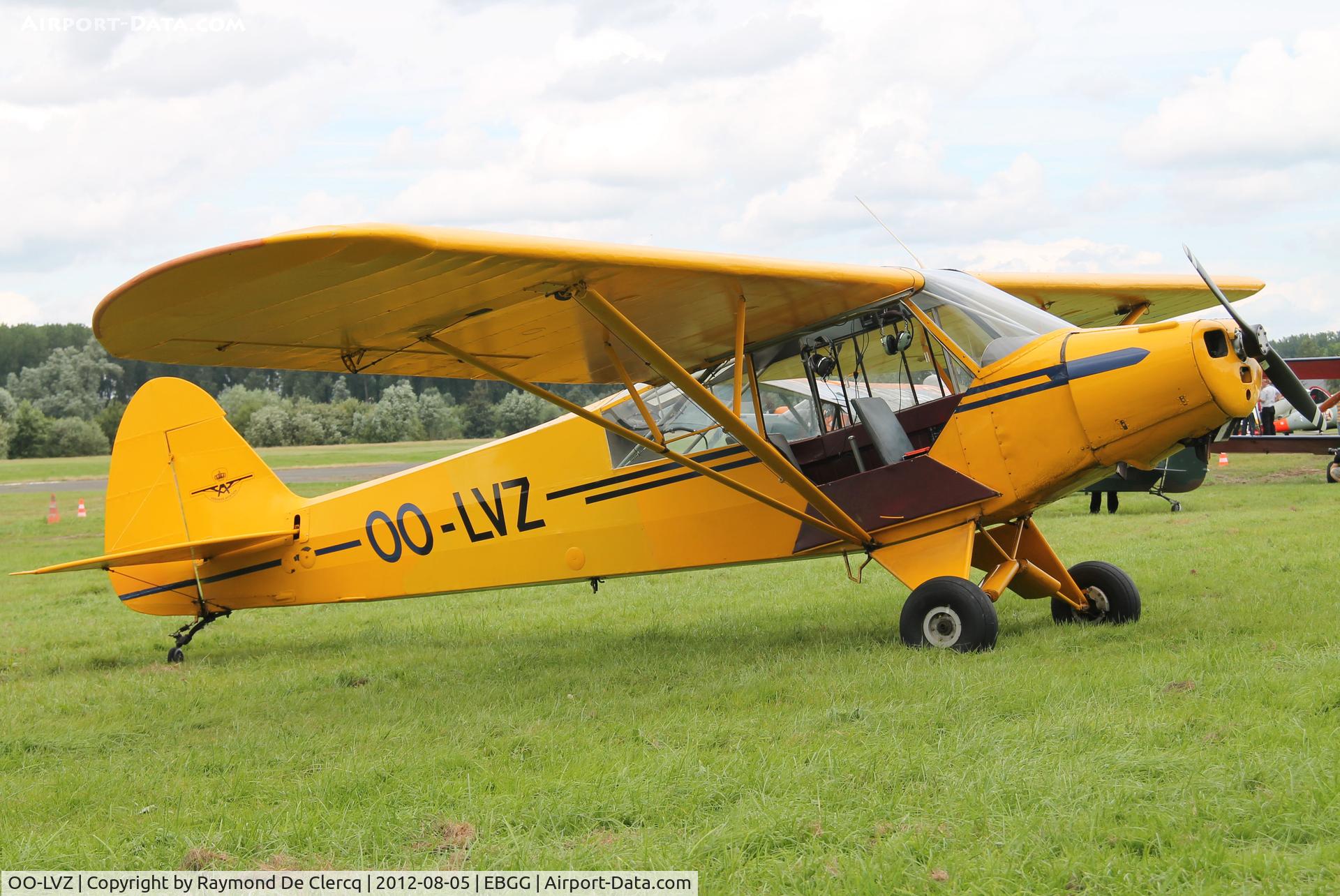 OO-LVZ, 1951 Piper L-18C Super Cub (PA-18-95) C/N 18-1405, Geraardsbergen open door 2012.