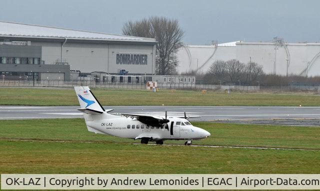 OK-LAZ, Let L-410 C/N 902504, At Belfast