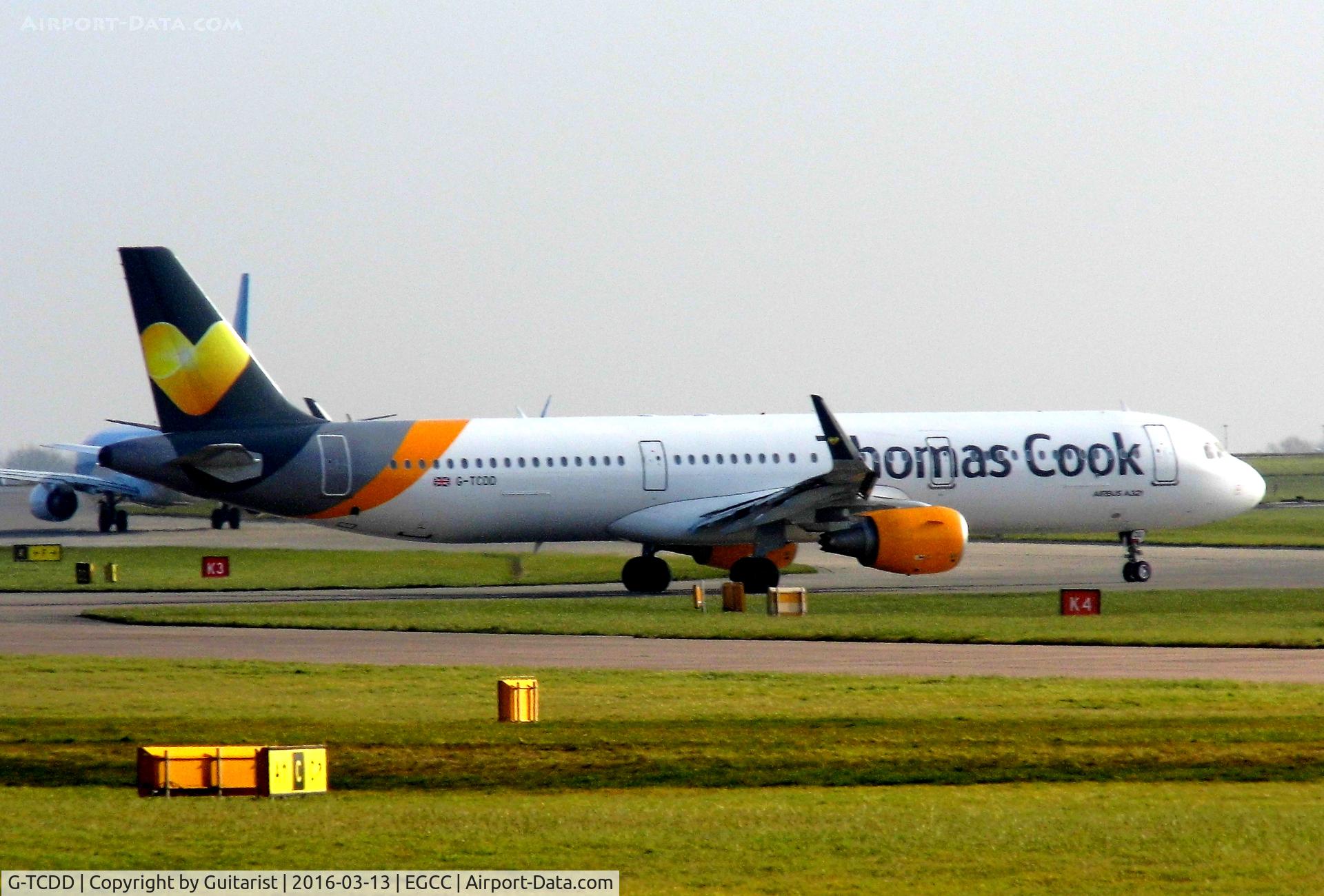 G-TCDD, 2014 Airbus A321-211 C/N 6038, At Manchester