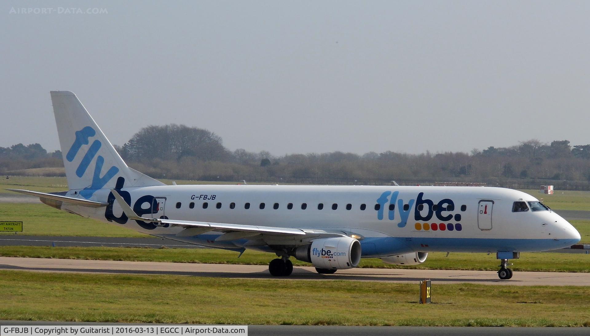 G-FBJB, 2011 Embraer 175STD (ERJ-170-200) C/N 17000327, At Manchester