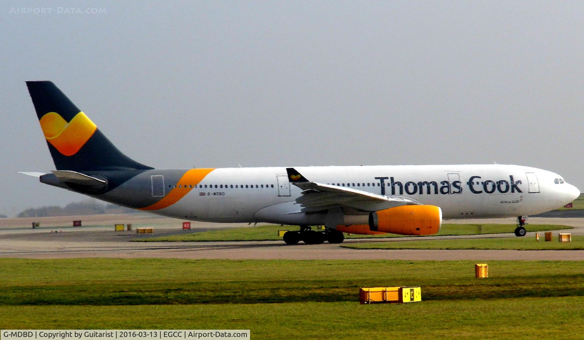 G-MDBD, 1999 Airbus A330-243 C/N 266, At Manchester
