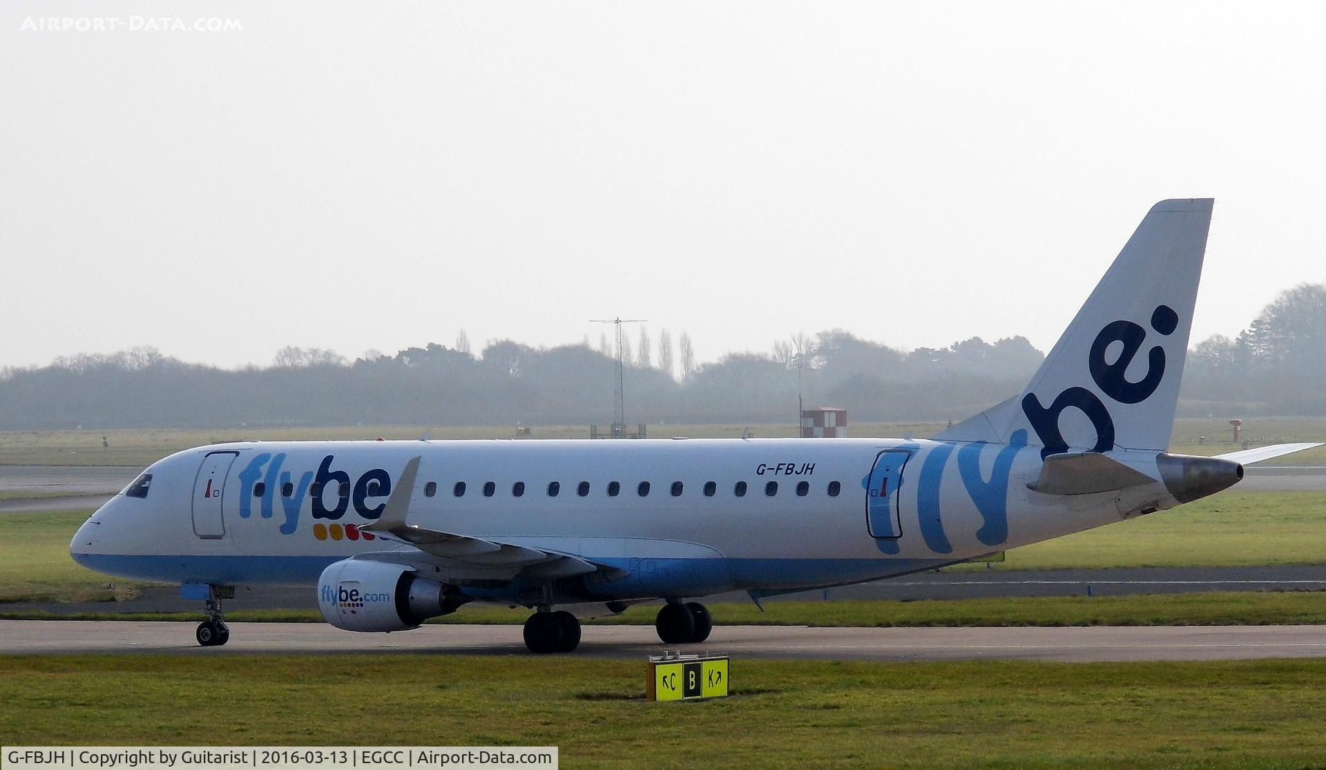 G-FBJH, 2012 Embraer 175STD (ERJ-170-200) C/N 17000351, At Manchester