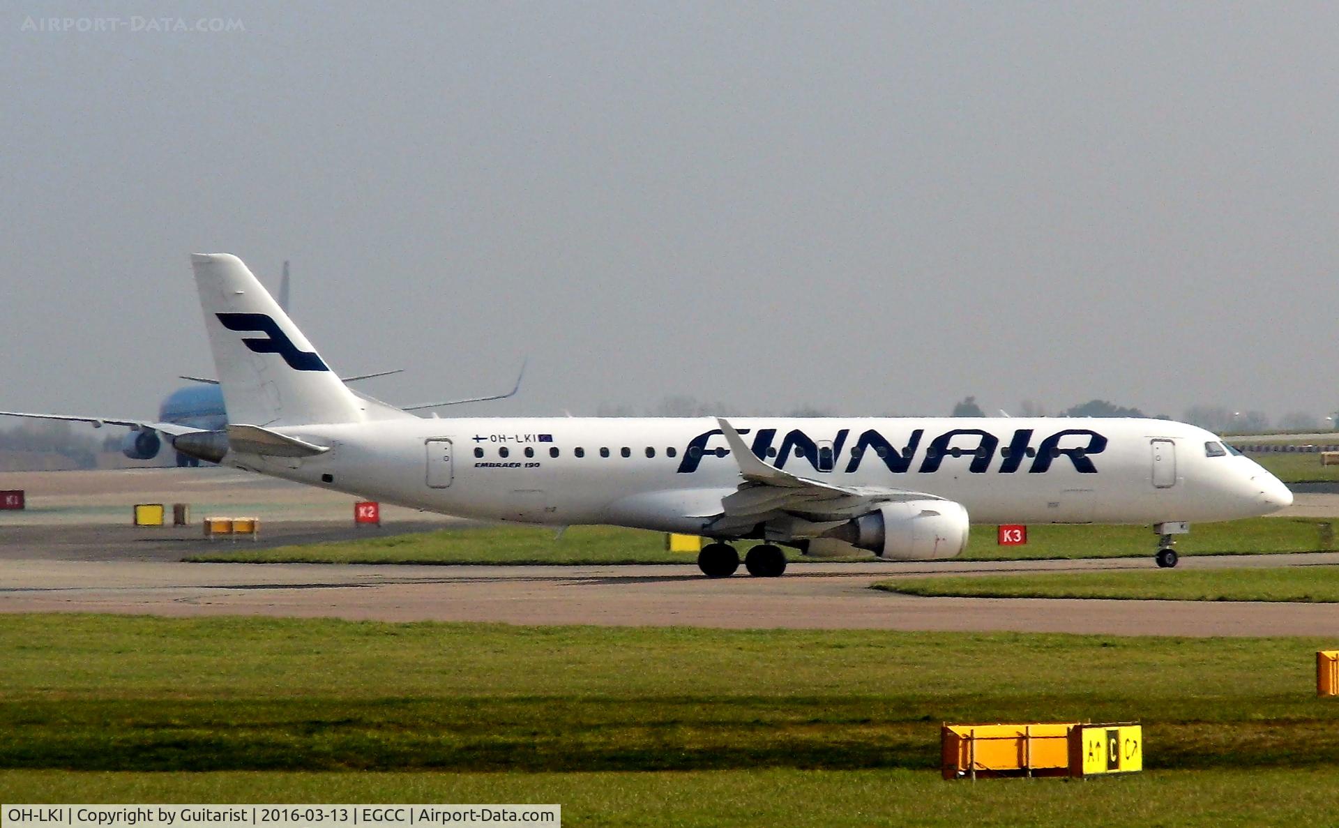 OH-LKI, 2007 Embraer 190AR (ERJ-190-100IGW) C/N 19000117, At Manchester