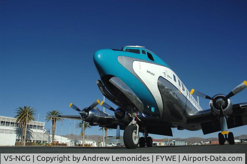 V5-NCG, 1956 Douglas DC-6B C/N 45564, This is the last DC-6 in passenger configuration.