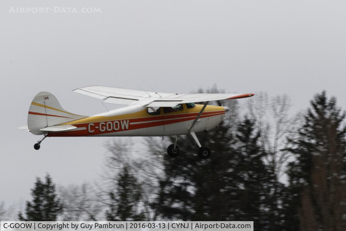 C-GOOW, 1952 Cessna 170B C/N 20420, Departing