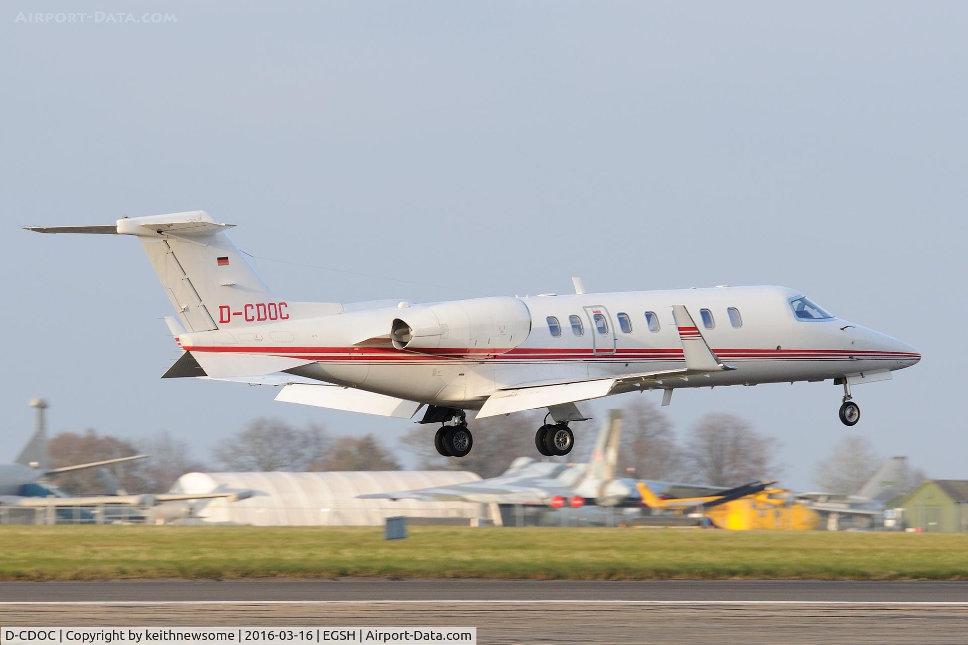 D-CDOC, 1998 Learjet 45 C/N 45-018, Nice Visitor.