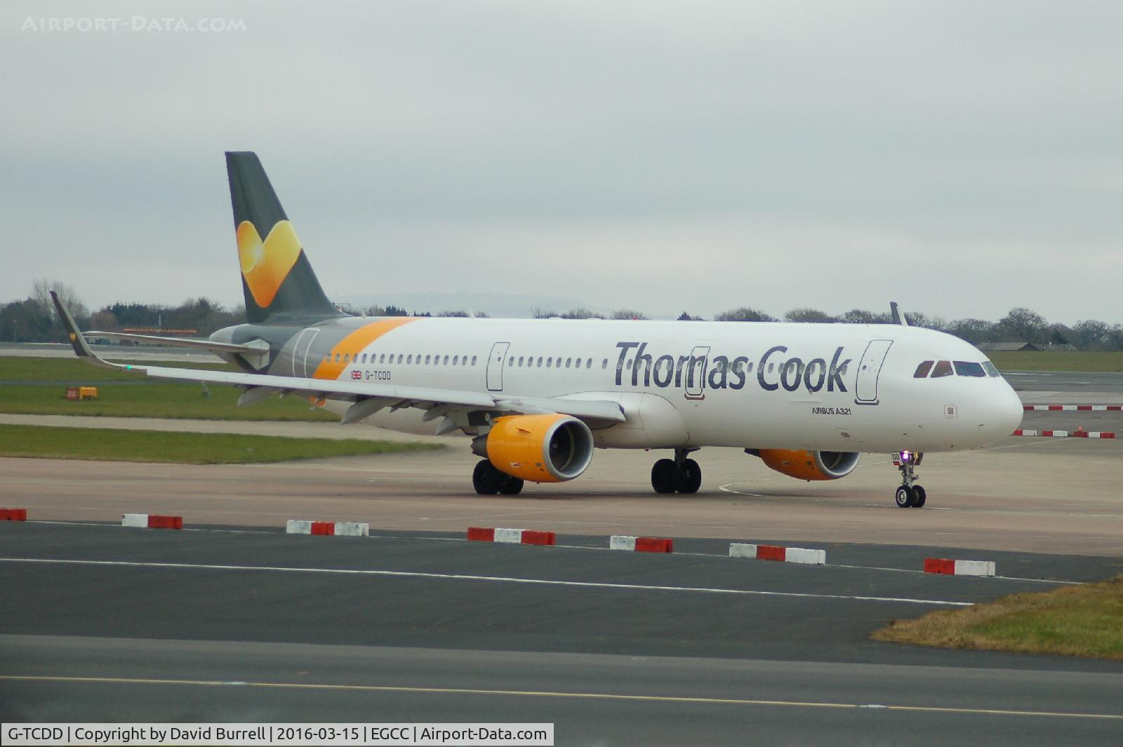 G-TCDD, 2014 Airbus A321-211 C/N 6038, Thomas Cook Airbus A321-211 G-TCDD Manchester Airport