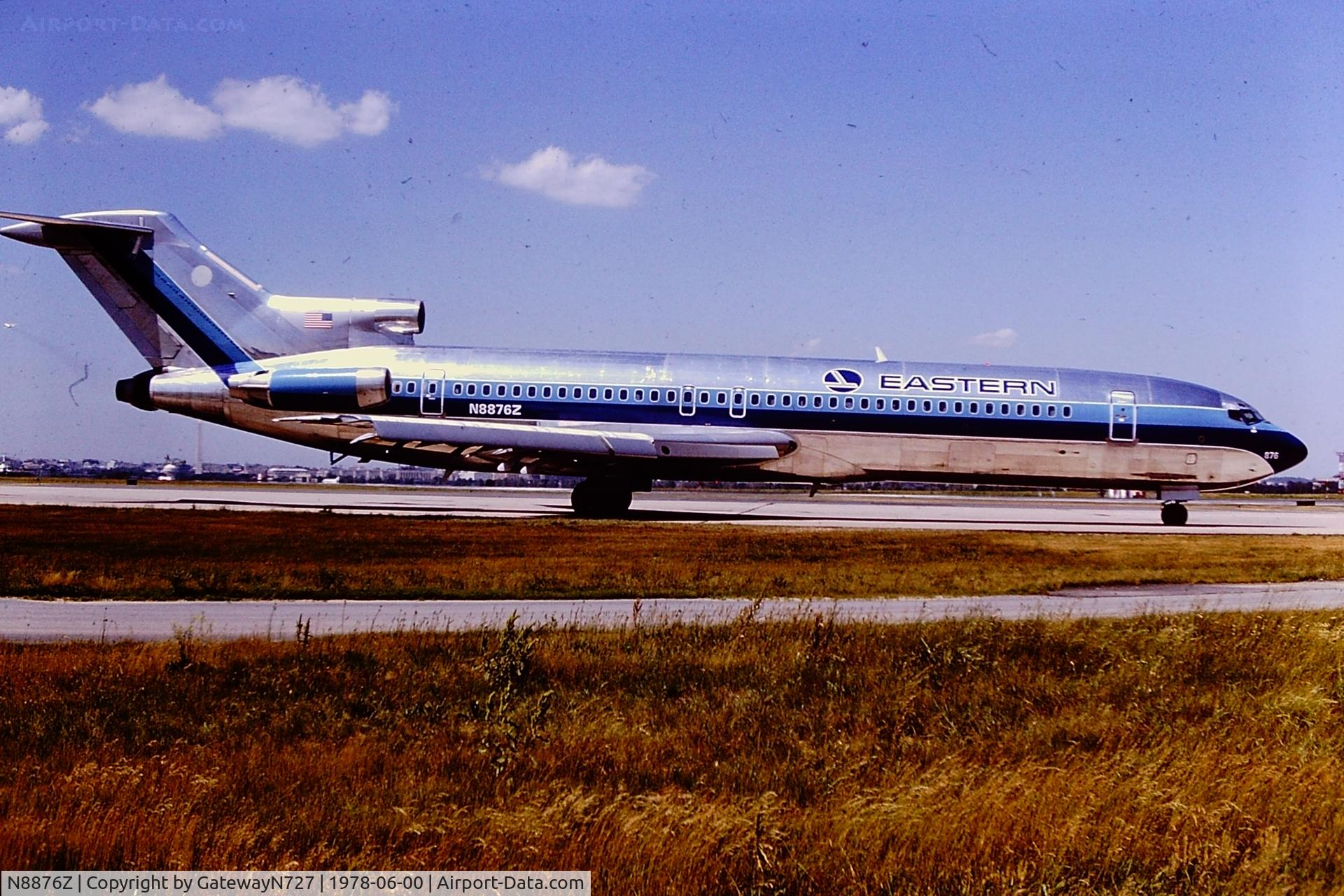 N8876Z, 1977 Boeing 727-225 C/N 21449, Appears to be at ATL.