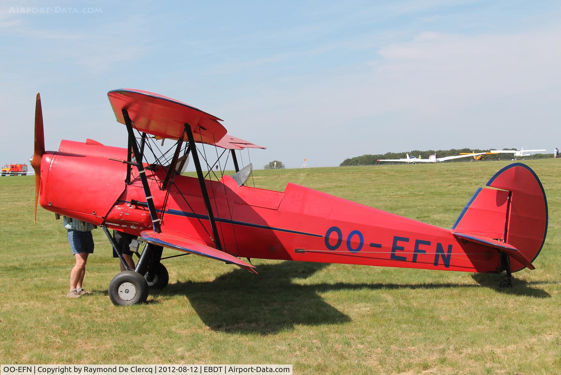 OO-EFN, 1947 Nord Stampe SV-4C C/N 625, Schaffen fly in.