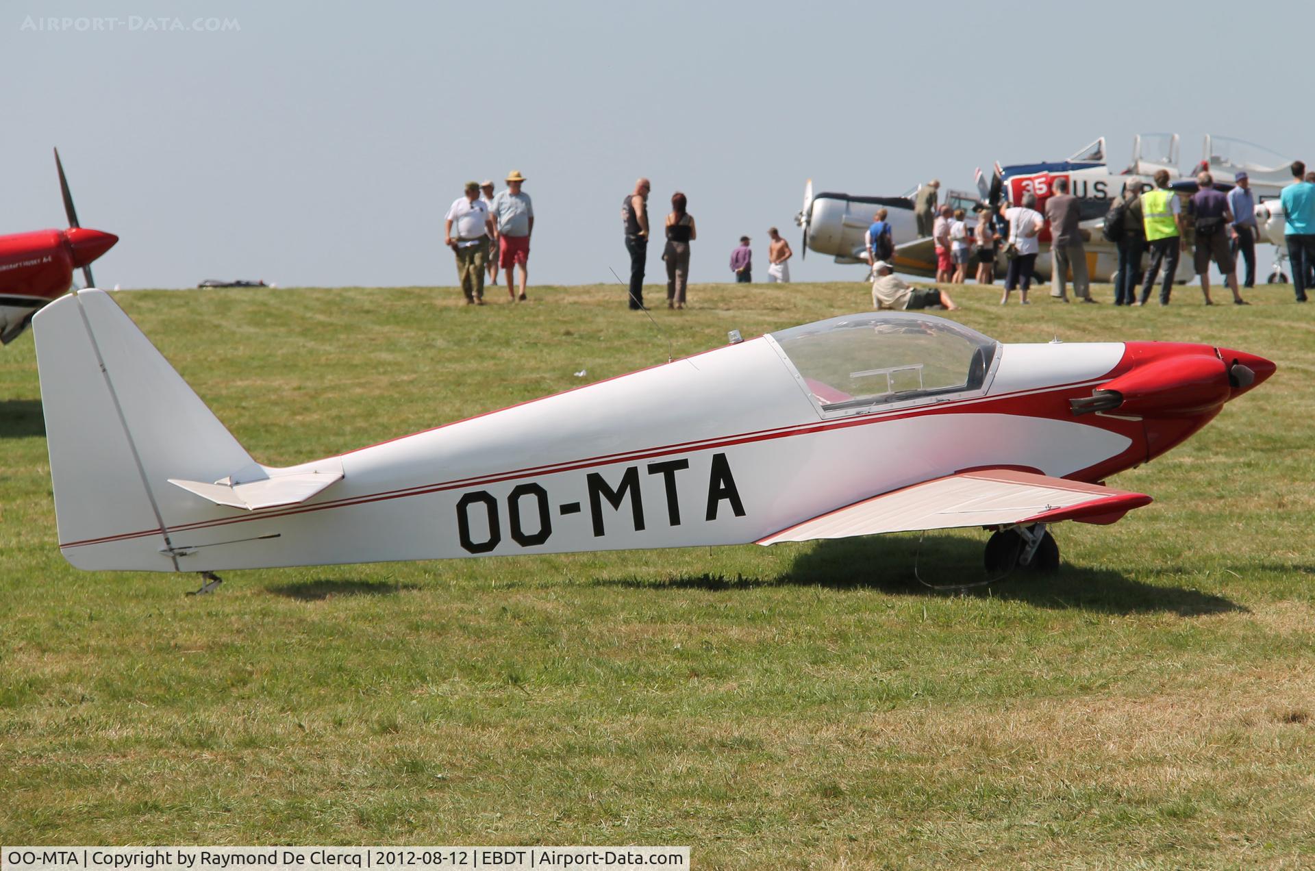 OO-MTA, Alpavia Fournier RF-3 C/N 30, Schaffen fly in.