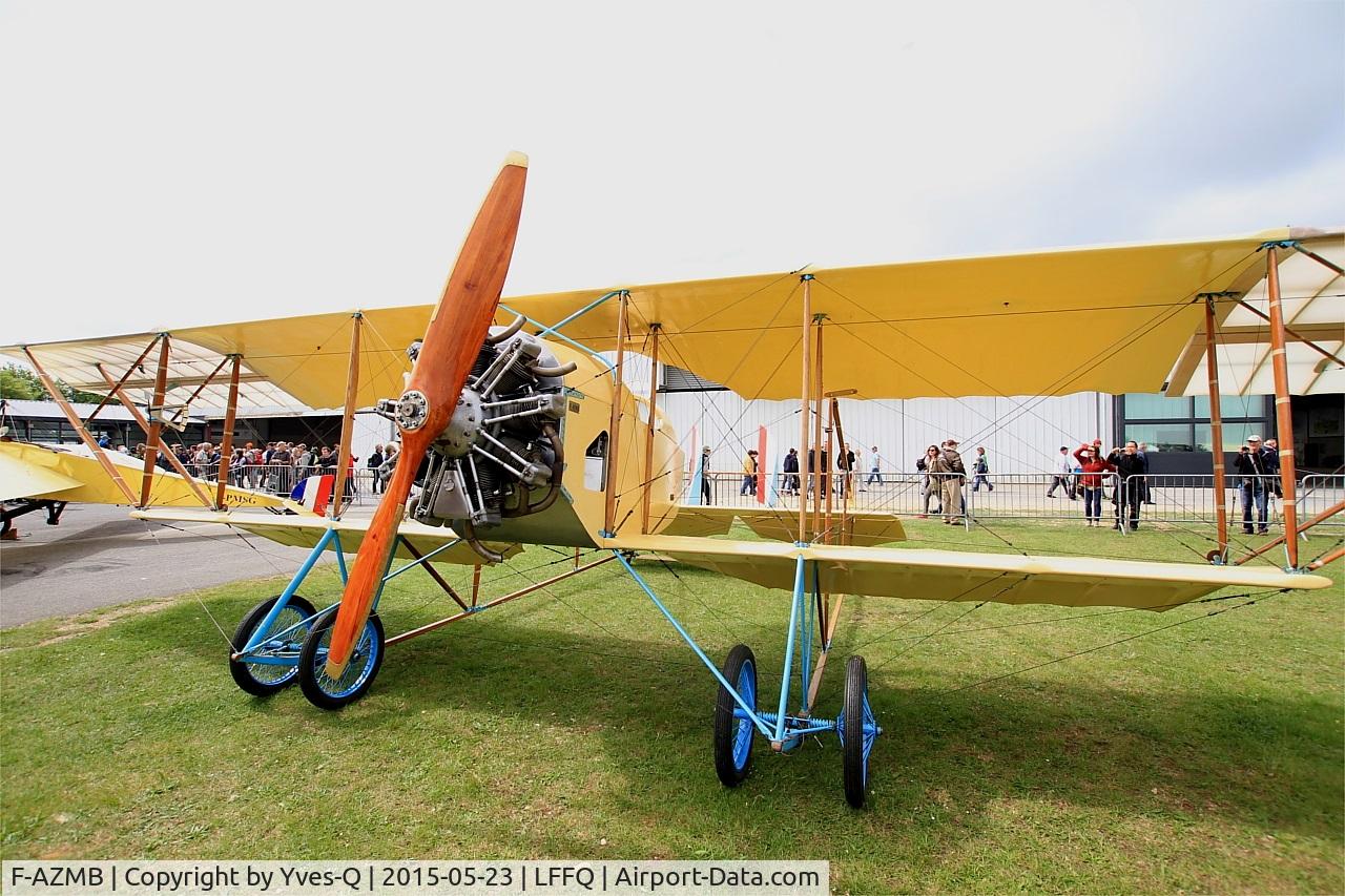 F-AZMB, Caudron G.3 C/N SA-33, Caudron G.3, Static display, La Ferté-Alais airfield (LFFQ) Air show 2015