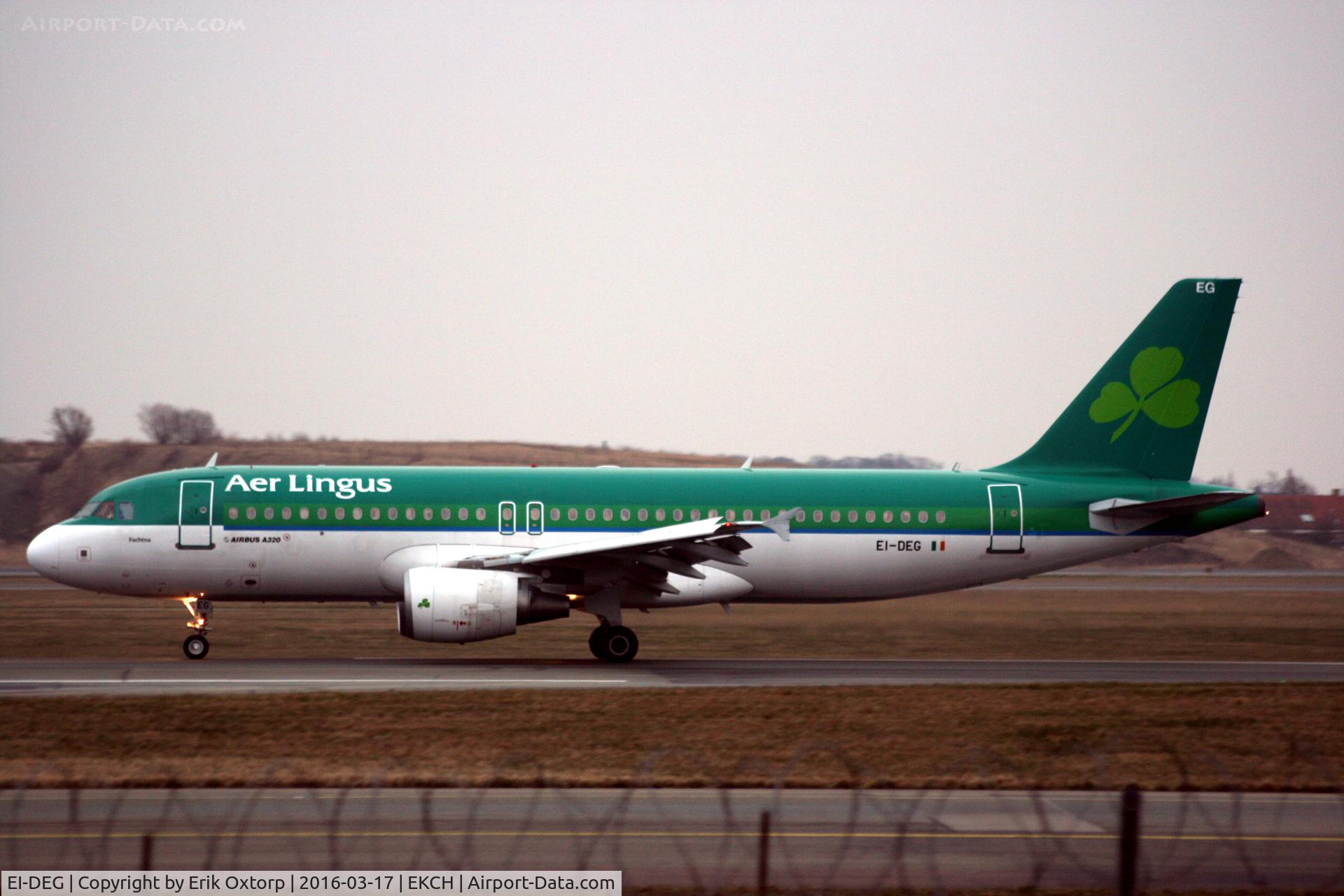 EI-DEG, 2004 Airbus A320-214 C/N 2272, EI-DEG just arrived rw 04L