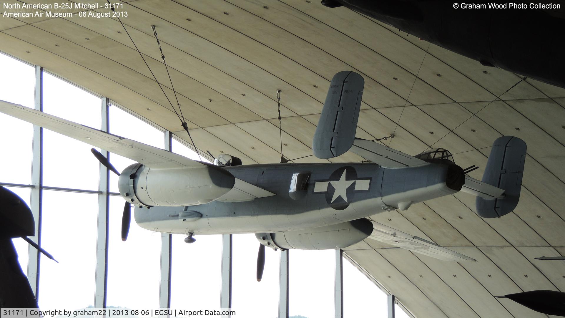 31171, 1944 North American B-25J Mitchell C/N 108-37246, American Air Musuem
