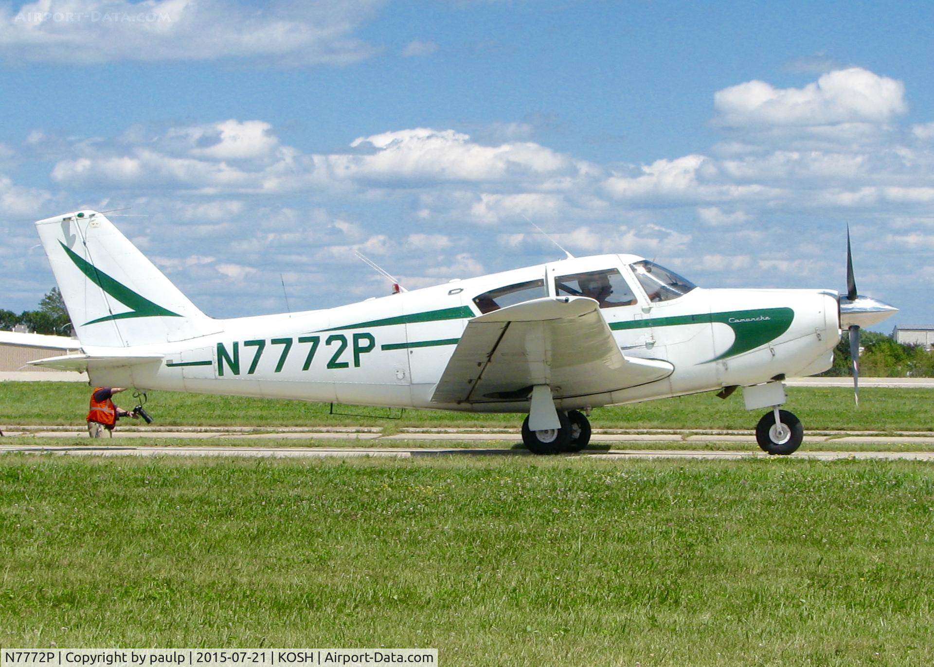 N7772P, 1961 Piper PA-24 C/N 24-2988, AirVenture 2015