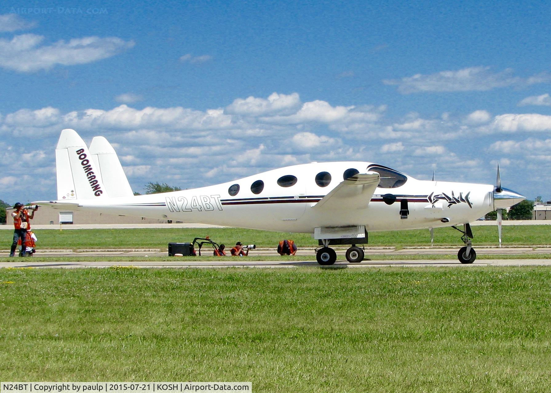 N24BT, 1996 Rutan Boomerang 202 C/N 001, AirVenture 2015