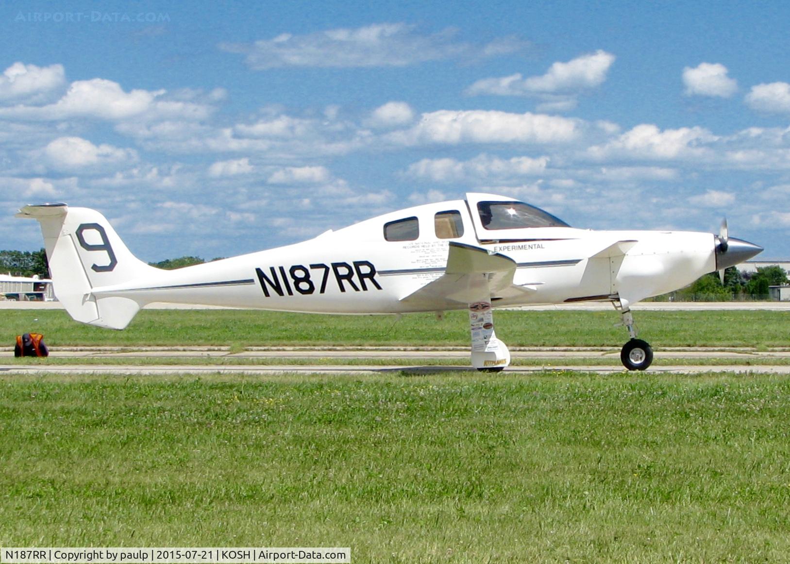 N187RR, Rutan Model 81 Catbird C/N 001, AirVenture 2015