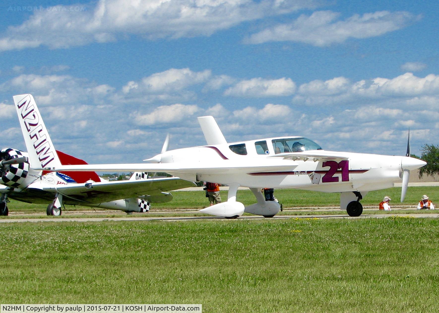 N2HM, 2000 Rutan Defiant C/N 146, AirVenture 2015