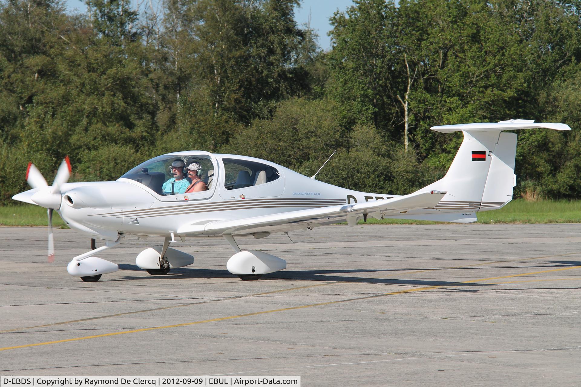D-EBDS, 2002 Diamond DA-40 Diamond Star C/N 40.247, Visitor at Ursel.