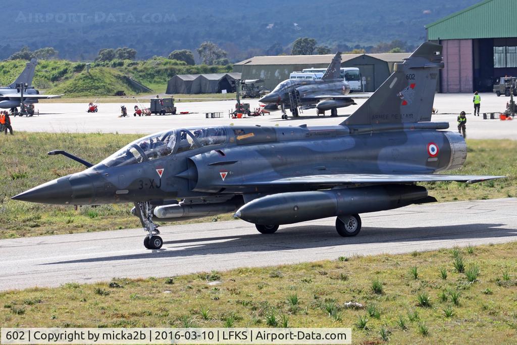 602, Dassault Mirage 2000D C/N 393, Taxiing