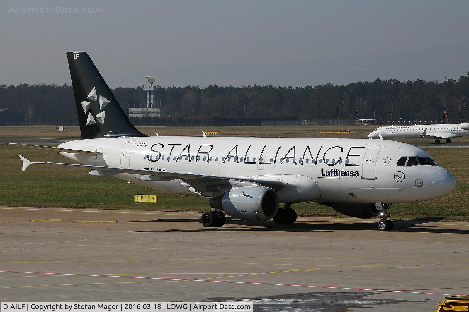 D-AILF, 1996 Airbus A319-114 C/N 636, Lufthansa A319-100 in 